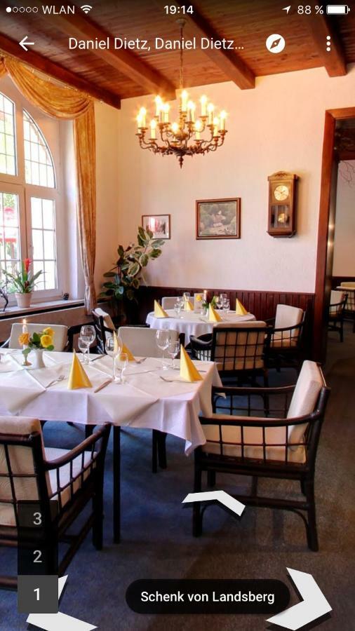 Hotel & Restaurant Schenk Von Landsberg Тойпиц Екстериор снимка