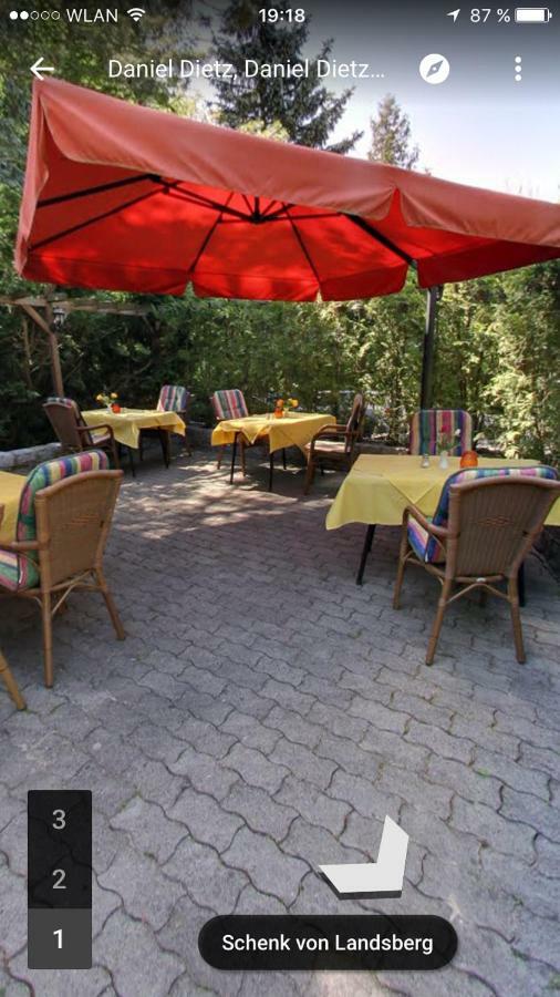 Hotel & Restaurant Schenk Von Landsberg Тойпиц Екстериор снимка